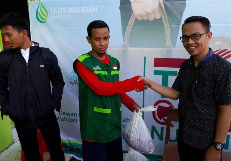 Wahdah Islamiyah Sulawesi Barat, Salurkan 3 Ton Daging Qurban