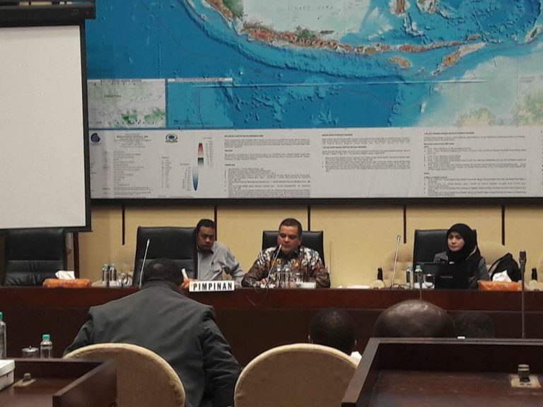Komisi 2DPR RI, RDP Terkait Pilkada Gubernur 2018 bersama DPR Papua dan MRP di Pimpin Muhammad Afzal Mahfuz, S.H