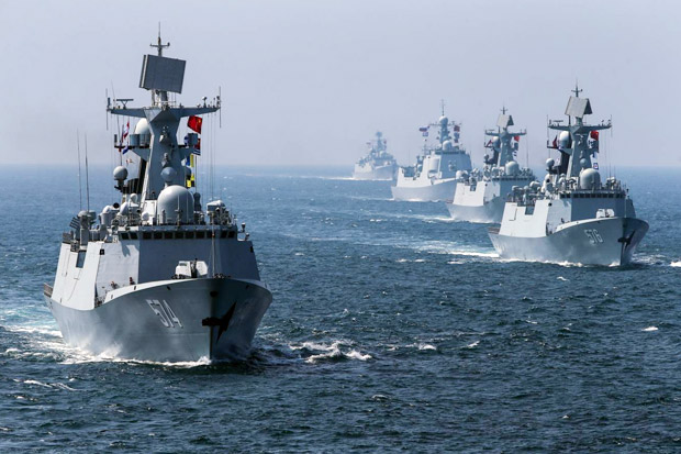 Kapal Perang China Bakal Tantang AS di Laut China Selatan