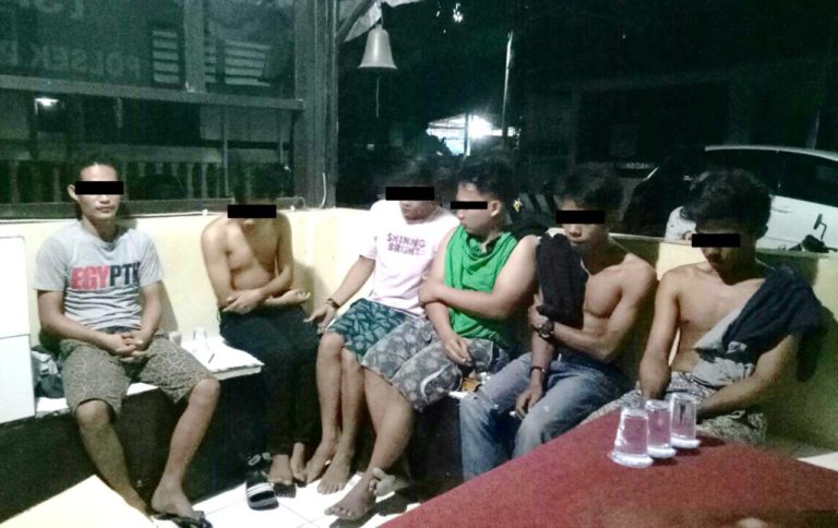 Asik Pesta Miras,7 Pemuda Pamboang Majene di Ringkus Polisi