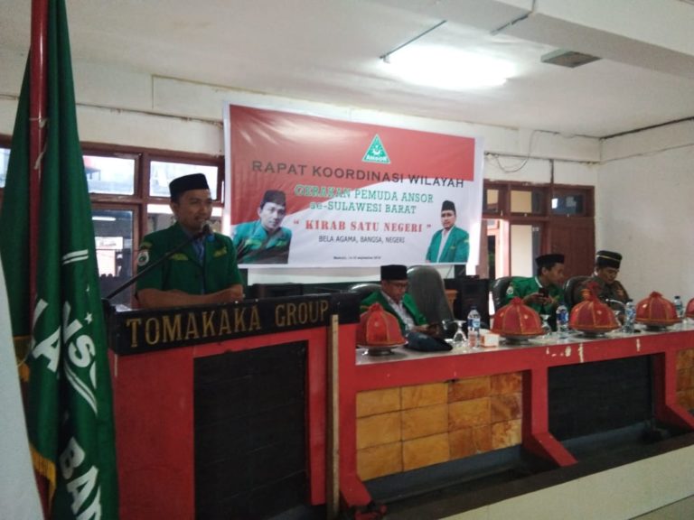 GP Ansor Sulbar Rapat Koordinasi Wilayah,Ini yang Dibahas