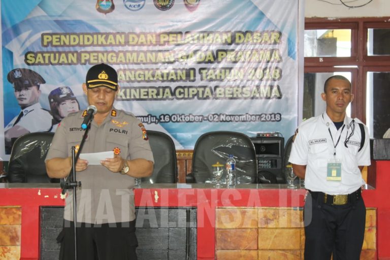 PT.KCB,Gelar Pelatihan Satpam Gada Pratama Angkatan Pertama