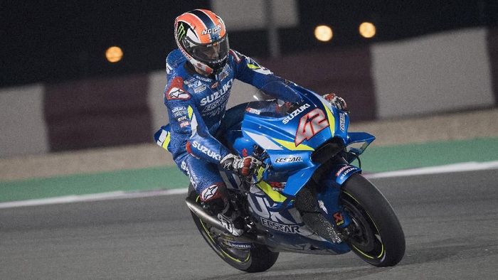 Bersaing untuk Kemenangan di MotoGP Qatar, Suzuki