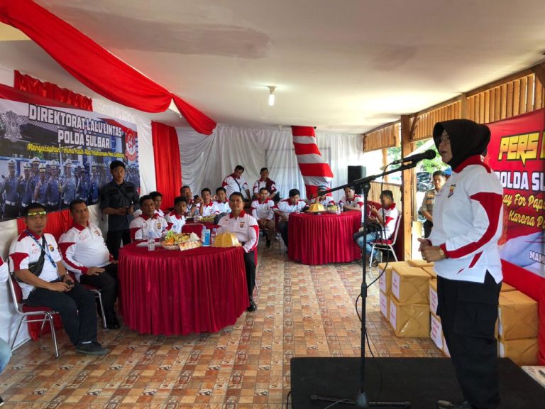 Pres Gathering Polda Sulbar dengan Media Sekaligus Dukung Papua Damai.