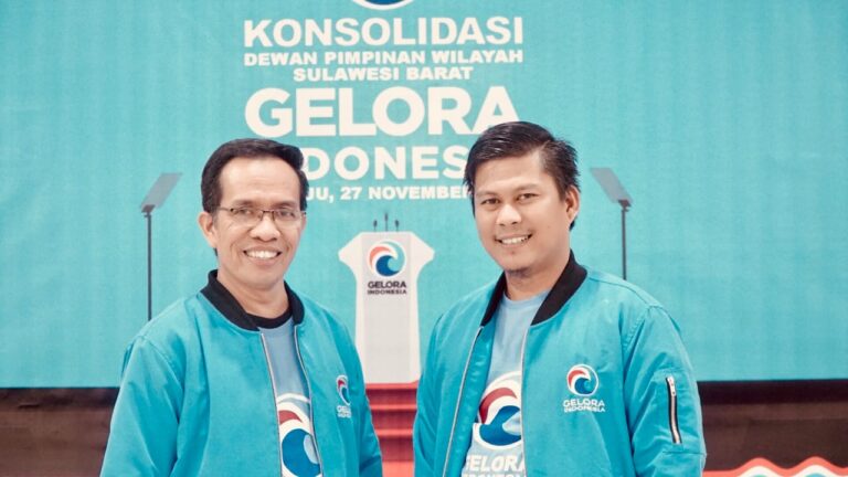 Lahir Ditengah Krisis,Partai Gelora Sulbar Optimis Rekrut 20.000 Kader Pelopor Baru