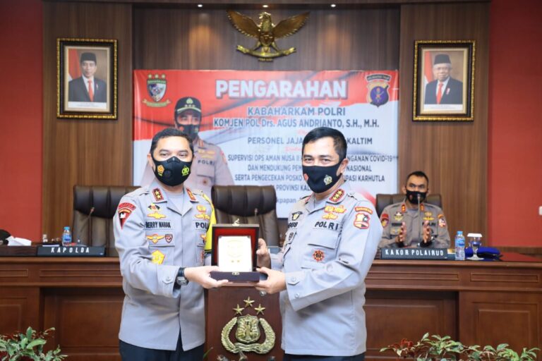 Kabaharkam Polri Gelar Supervisi Operasi Aman Nusa II di Polda Kaltim