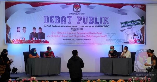 KPU Mamuju Belum Buka Panelis Debat Publik Putaran Pertama