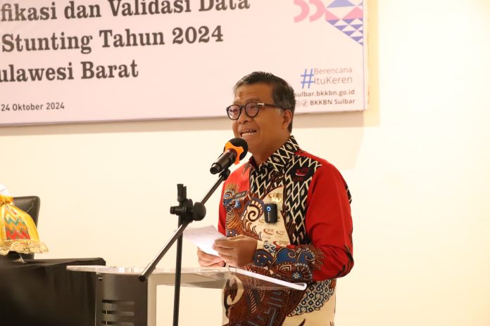 Sekretaris Daerah Provinsi Sulawesi Barat (Sulbar) Muhammad Idris