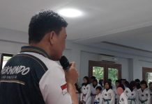 Taekwondo Mamuju Gas Pembinaan, UKT Diikuti Ratusan Atlet