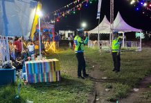 Polantas Menyapa, Satuan PJR Ditlantas Polda Sulbar Jaga Keamanan Malam Hari