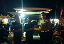 Layanan SAMBONGI Ditlantas Polda Sulbar Kembali Hadir di Tengah Keramaian Masyarakat