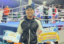 Bripda Ivhan Sabet Emas, Personel Humas Polda Sulbar Jadi yang Terbaik di Kejuaraan Tinju Provinsi