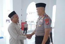 Kapolda Sulbar Silaturahmi dengan Imam dan Titip Doa untuk Tugas